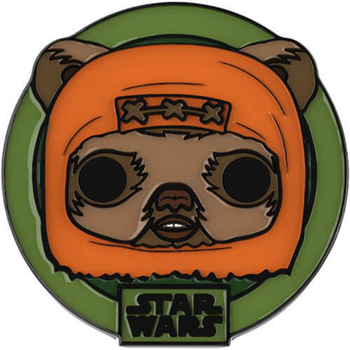 Star Wars Across The Galaxy Wicket Highly Collectable Pop! Vinyl Figure w/ Pin - Picture 2 of 3
