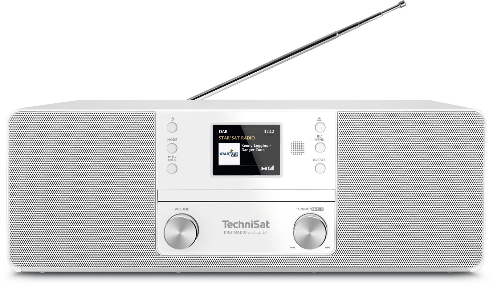 Thumbnail - Technisat Digitradio 370cd Bluetooth Dab+, Fm Radio (weiß) Weiß