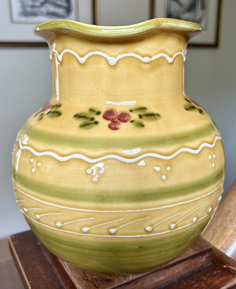 "Jarra Williams Sonoma hecha a mano en Italia 2 qt por Ceramiche Toscane 7,5"" de alto" Foto 2 de 4