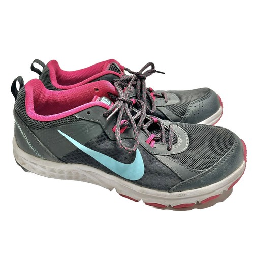 Nike Wild Trail Women’s Size 11 Athletic Shoes 643074 001 Grey Pink Blue