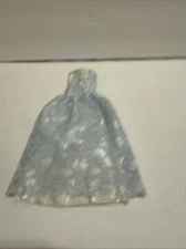 Tressy Barbie Misty Clone Doll Strapless Blue Dress Gown With Lace Factory Made