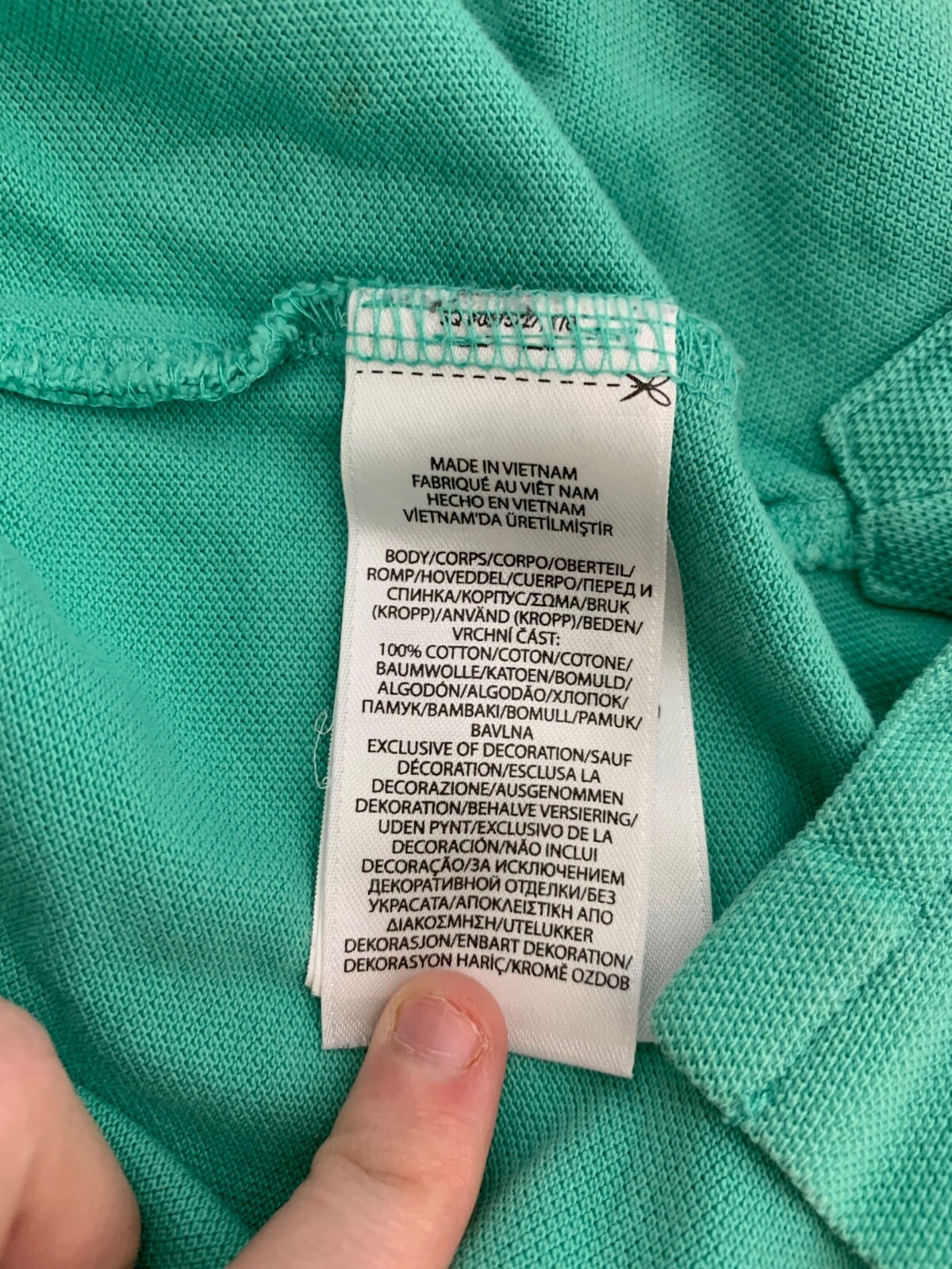 Ralph Lauren Men Size 2XLT Green Polo Short Sleeve Shirt thumbnail 7