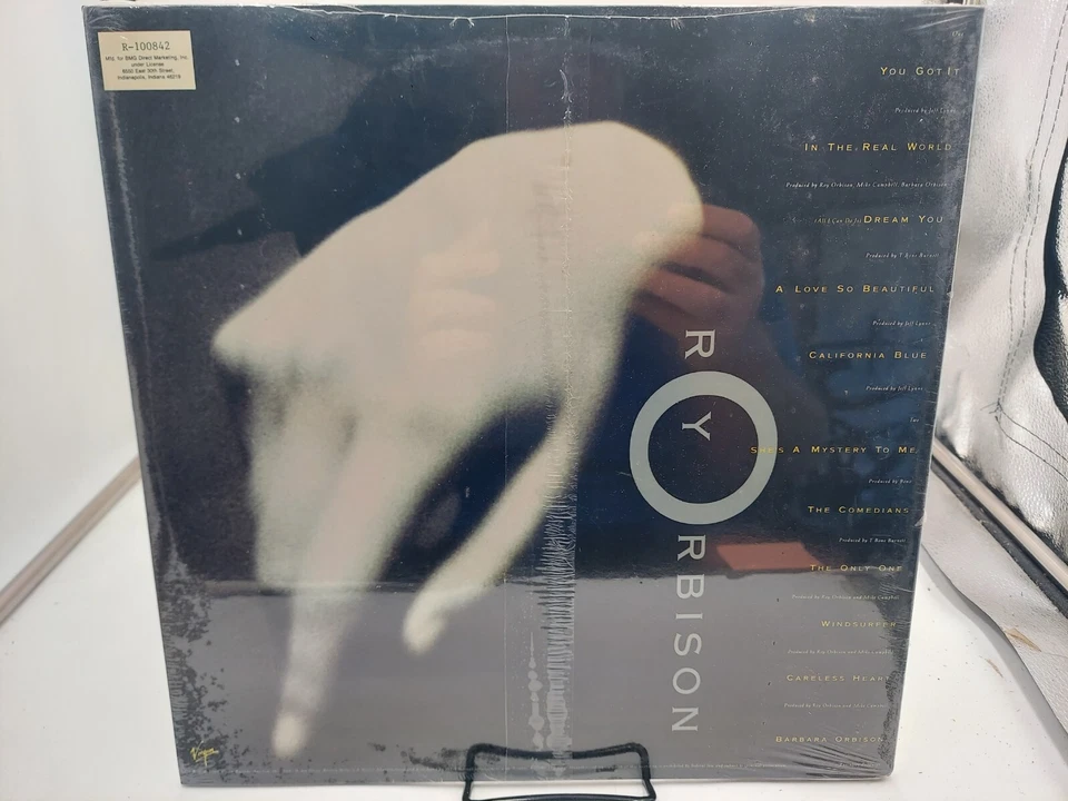 🎸 Roy Orbison – Mystery Girl LP Record (1989) 🎶 SEALED M/cEX Club Press! 🎵. - Image 2 of 2