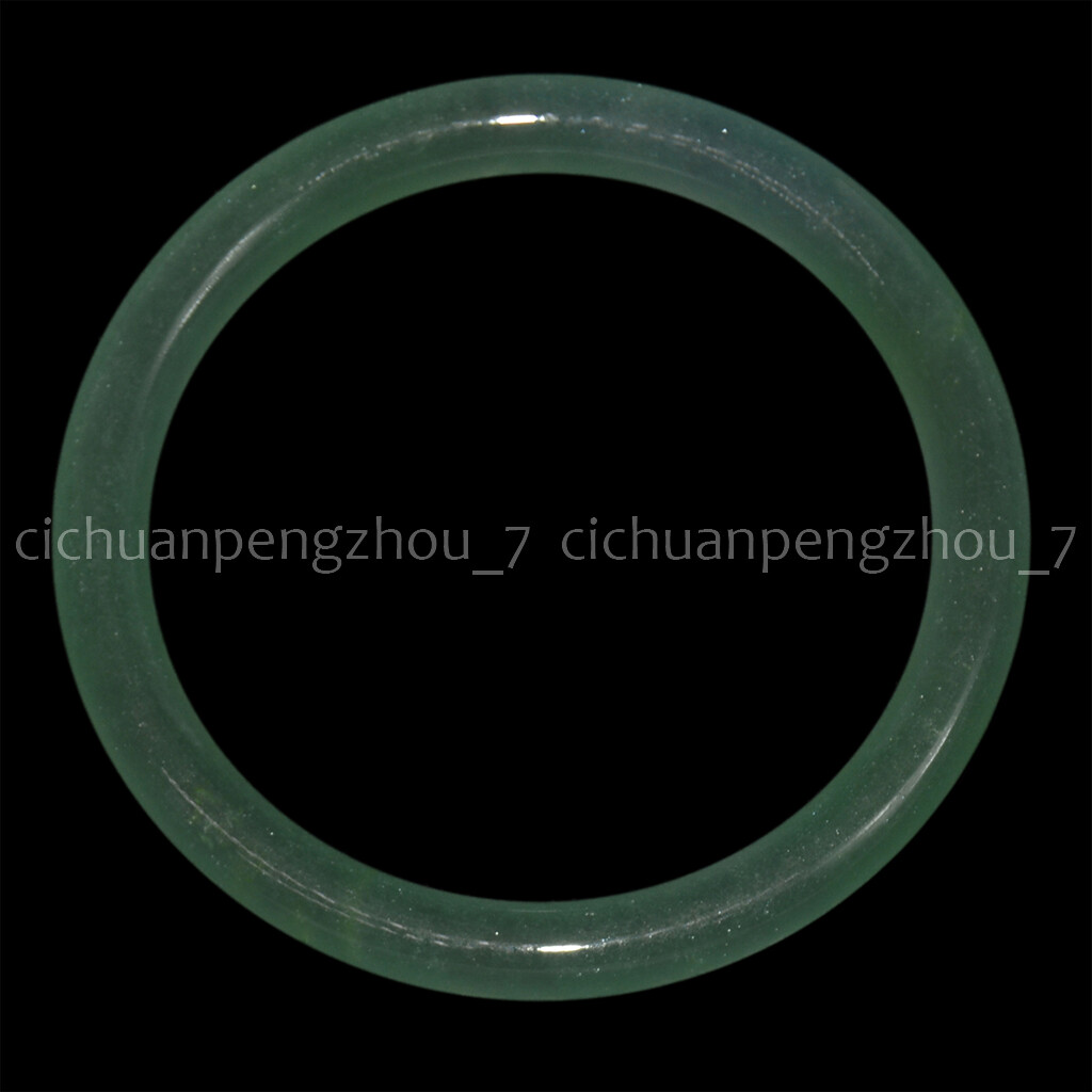 58 60mm Certified Natural GREEN Jadeite JADE Bracelet Bangle 2008-in - Foto 12