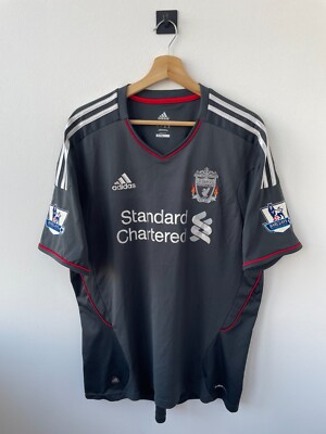 LIVERPOOL 2011/2012 AWAY FOOTBALL SHIRT SOCCER JERSEY CAMISETA