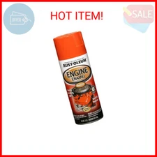 Rust-Oleum 248941, Chevy Orange, 12 oz, Automotive Engine Enamel Spray Paint, 12