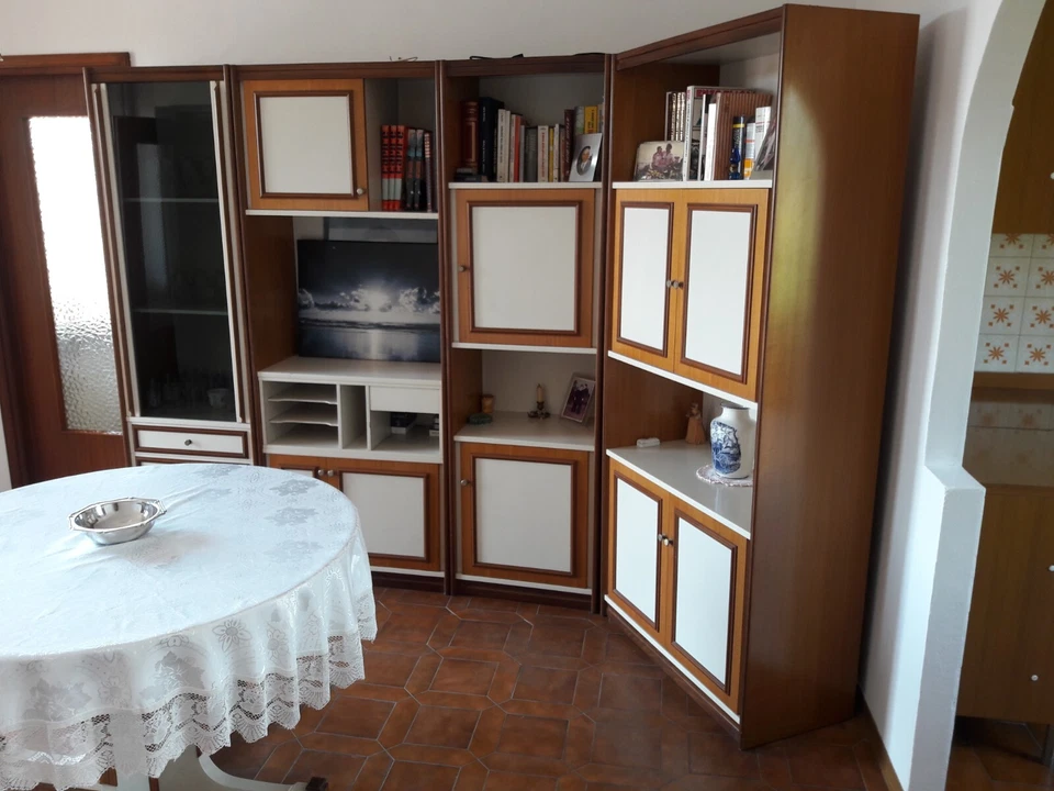 Mobili Soggiorno, Arredamento Salotto Cucina, Parete Lineare Componibile 290cm - Immagine 4 di 4