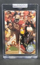 John Taylor 1991 Pro Set Platinum Signed On Card  Auto AU IP