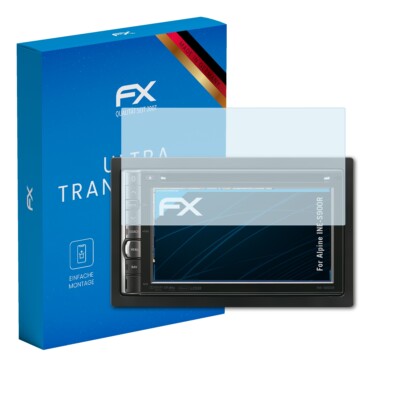 atFoliX 3x Displayschutzfolie für Alpine INE-S900R Schutzfolie klar Folie