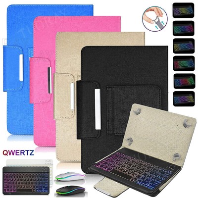 Für Alldocube iPlay 50 50S 60 Lite Pro Max Beleuchtete Tastatur Maus mit Hülle
