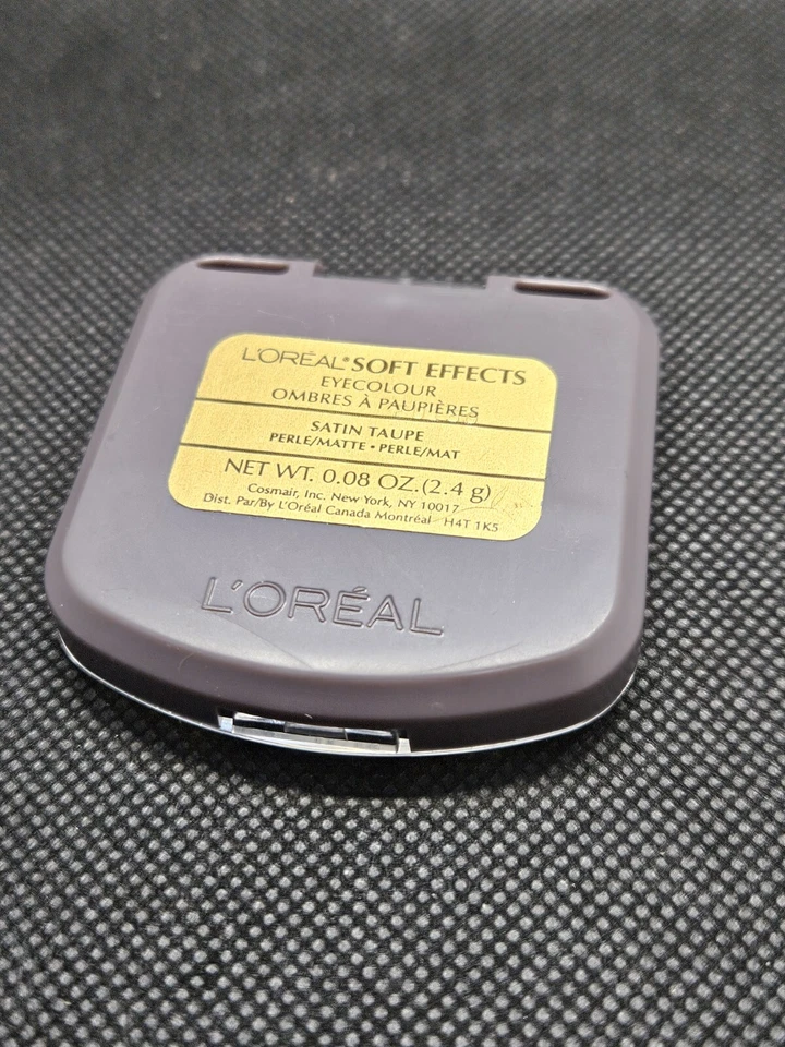 L'Oreal SOFT EFFECTS Eye Colour Shadow Duo SATIN TAUPE Perle/Matte 0.08oz - Image 4 of 4