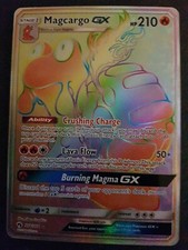 Magcargo GX 'Rainbow Rare' 218/214 - POKEMON!