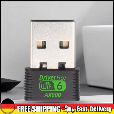 USB WiFi 6 Adapter 900Mbps Mini USB WiFi Dongle Wireless Network Adapter for PC