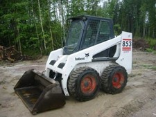 BOBCAT 853 Skid Steer Loader Service, Operator's & Parts Manual CD