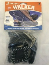 NIP Yaktrax Walker Light Duty Spikeless Traction Ice Snow Shoe Covers Adult S