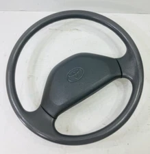 1989-1995 Toyota Pickup Steering Wheel & Horn Cover Two Spoke OEM Gray Original