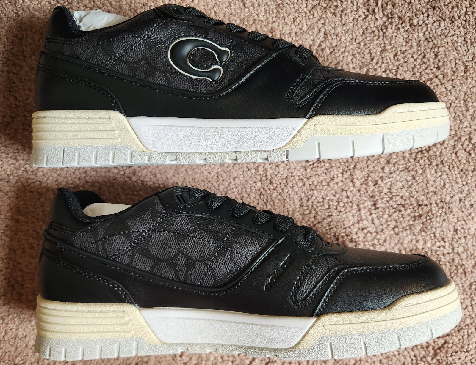 Sneakers Coach nere Soho uomo taglia 9 nuove con scatola. CAQ10