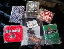 ALF Assholes*s Live Forever swag: koozie flag ornament bandana bandana air fresh