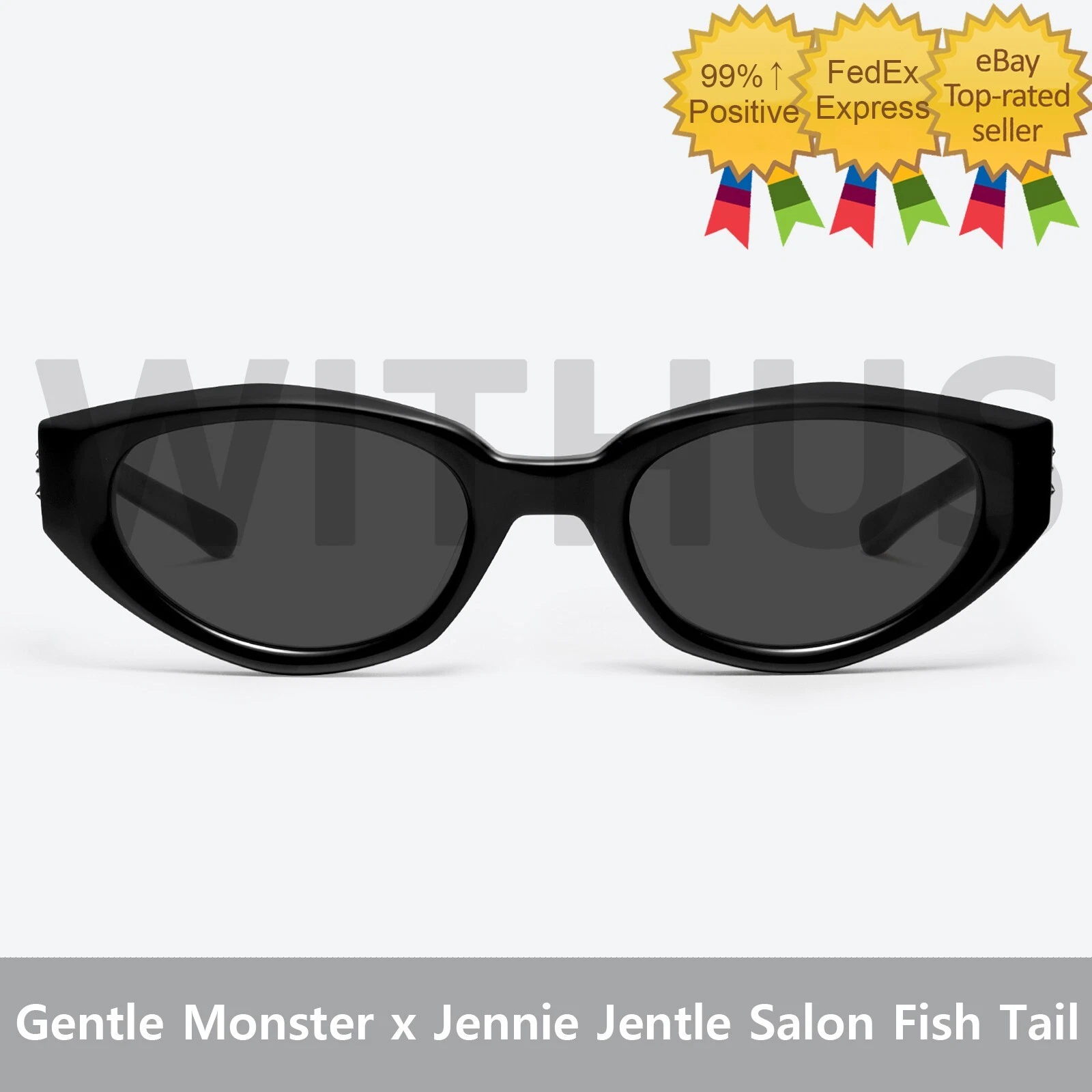 Gentle Monster x Jennie Jentle Salon Fish Tail 01 Black Gentle Monster x Jennie Jentle Salon Fish Tail 01 Black
