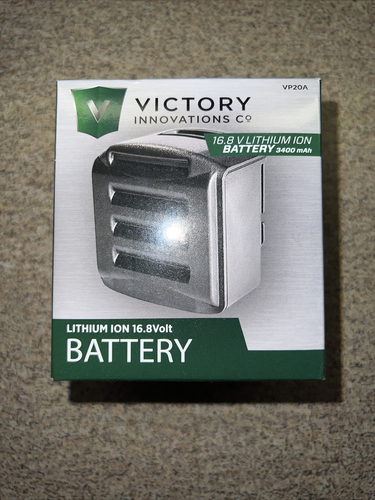 Victory Innovations 16.8 Volt Lithium Ion Battery VP20A Electrostatic New3350mAh