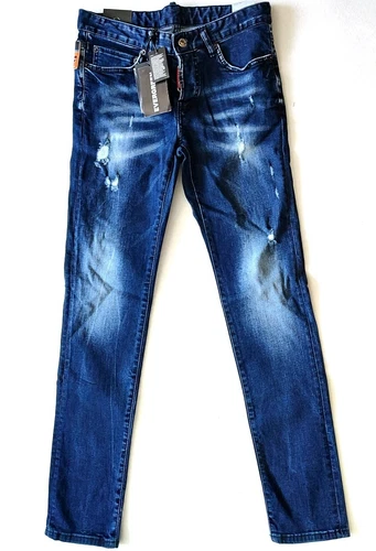 DSQUARED2 BLUE MENS SLIM JEANS SIZE 50