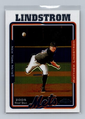 2005 Topps Chrome #215 Matthew Lindstrom FY RC