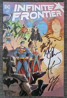 Infinite Frontier #0 Signed By P Kennedy Johnson, B Cloonan, M Conrad, J Tynion