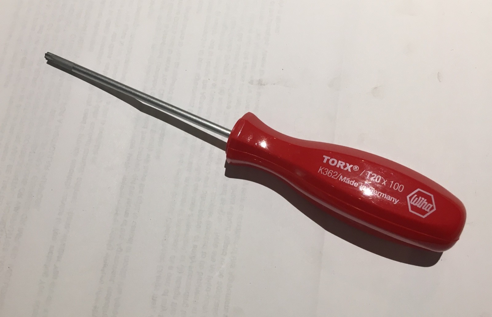 Chiave Dinamometrica WIHA TorqueFix T20 - 8 Nm Con Punta T20x100 Mm - Mod. K362