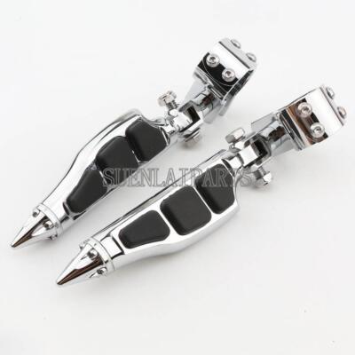 Chrome Highway Foot Pegs For Kawasaki VN Vulcan Classic Nomad Drifter 1500 1600