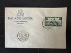 Egypt - First Day Cover Cairo Aviation Congress 1946 Palace Hotel FDC VF