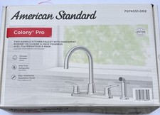American Standard 7074551.002 Two Handle Kitchen Faucet With Handspray
