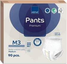 90 Abena Pants, Premium Protective Underwear, Level 3,(M To Extra Large)#3510JR8