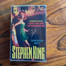 Stephen King Hard Case Crime Box Set LATER, JOYLAND & THE COLORADO KID 2001 New