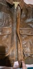 Mirage Men's Bomber Jacket Brown Distressed Leather, 80s Aviator Style Size 44 — photo 9