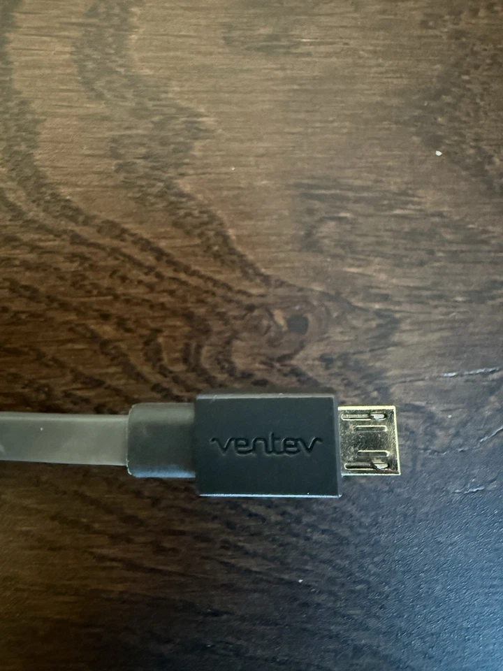 Ventev Chargesync Micro USB Cable High Speed, Flat Tangle Free Design, 3ft Gray - Image 4 of 4