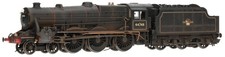 R30389 OO Gauge Hornby BR Stanier 5MT Black 5 Late Caprotti Coal & Weathered