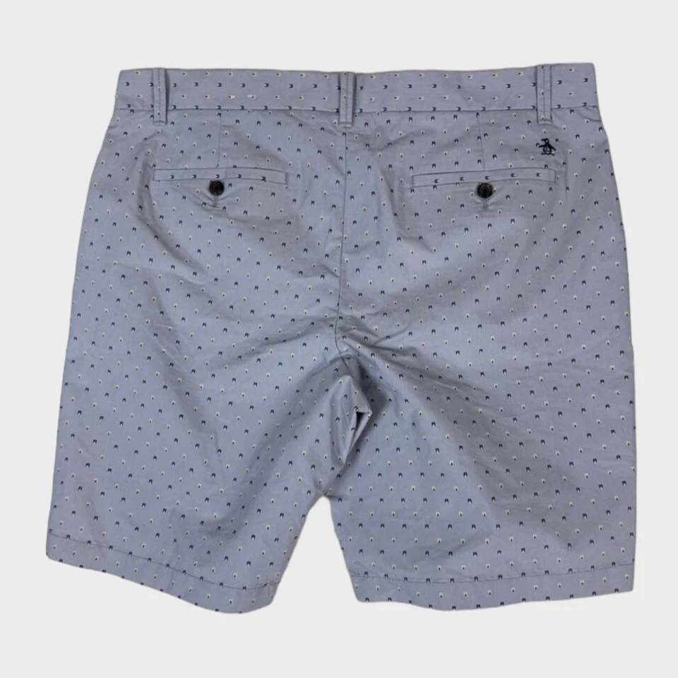 Pantalones Cortos An Original Penguin de Munisingwear Talla 38 Gris Patrón  Foto 2 de 4