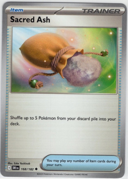 168/182 Sacred Ash - Destined Rivals   - NM/M