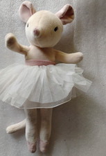JELLYCAT Plush ETOILE MOUSE Ballerina Retired Petunia Pink Tutu