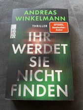Andreas Winkelmann - Ihr Werdet Sie Nicht Finden, Taschenbuch!