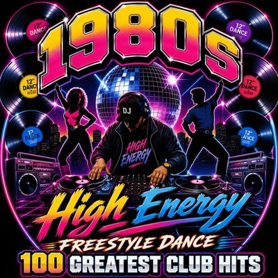1980s Greatest Collection Volume 1 High Energy Dance Freestyle Flashdrive Djs On
