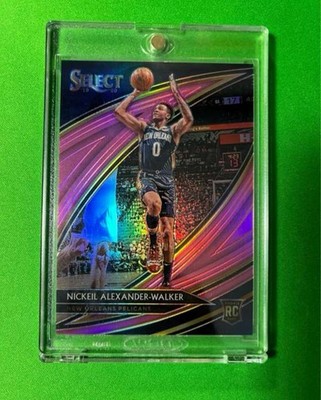 Nickeil Alexander Walker 2019-20 Panini Select Courtside 1/1 Pink True One Of On