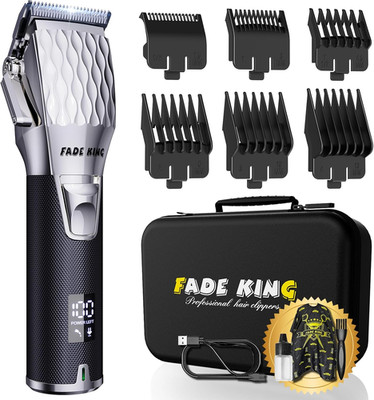   Professional Hair Clippers for Men - Cordless Hair Clippers, LCD Display Barbe