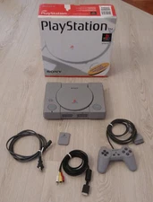 Sony Playstation Console (SCPH-5501) With Controller, Memory Card, and Box