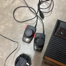 Atari 2600 System Bundle with Console, Multiple Games Joystick, Paddles untested