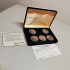 Morgan Silver Dollar Collector's Edition Set of 5 w/ Case & COA American Mint-А1