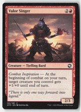 Mtg - Valor Singer 165 - Regular - Afr Adventures In The Forgotten Realms