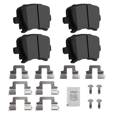 Bremsbeläge Hinten For Seat Exeo Audi A3 A4 Avant A6 Q3 VW Golf V 1K0698451D