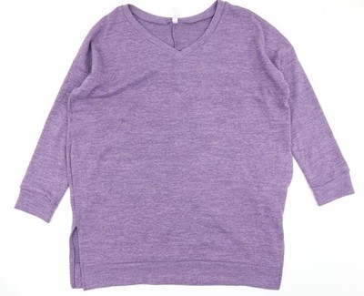 Zenana Outfitters Damen lila Pullover Sweatshirt Größe 2XL