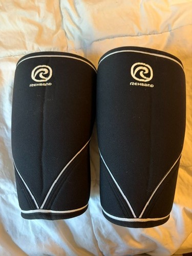 Rehband RX Knee Sleeves Large - 7mm Neoprene